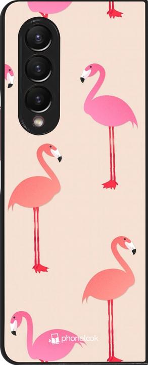 Produktbild PhoneLook Hülle Pink Flamingos Pattern (Samsung Galaxy Z Fold4)
