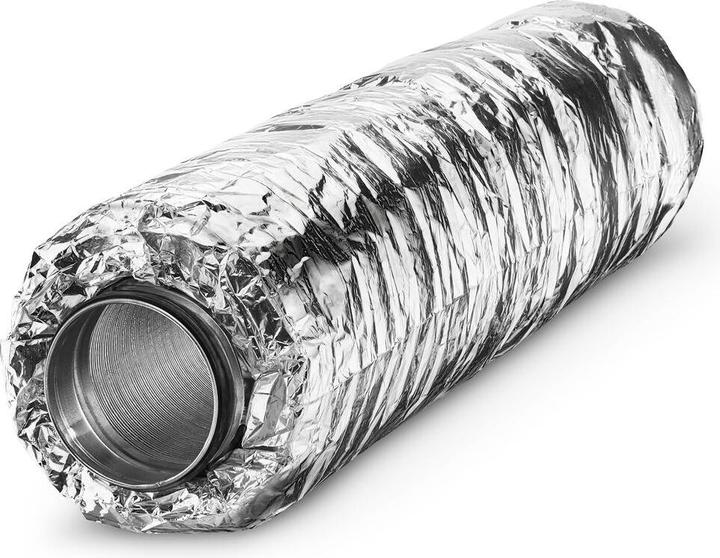 Actual product image Helios HELI SDE160 Flexible Pipe Silencer elastic Length 1m
