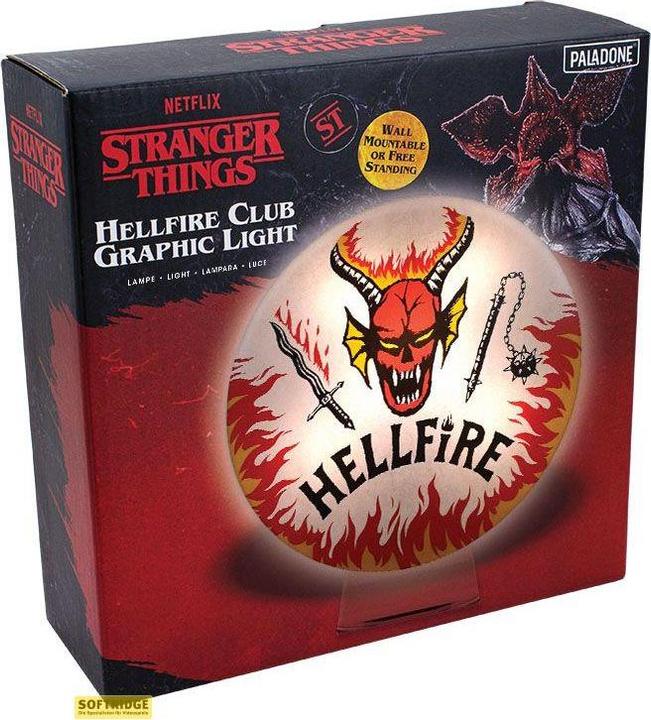 Produktbild Paladone Products Stranger Things Lampada Hellfire Club Logo