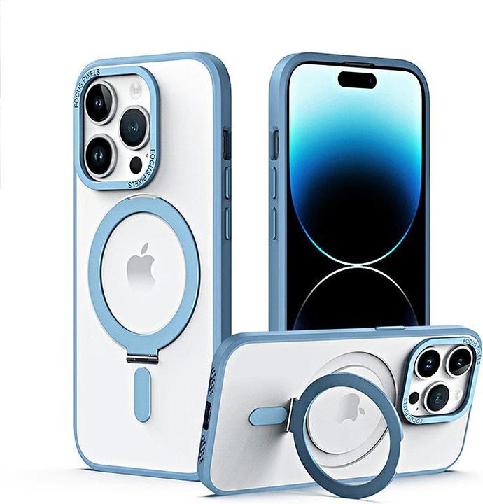 RPD iPhone 14 - Magsafe Stand Etui babyblau (Apple iPhone 14)