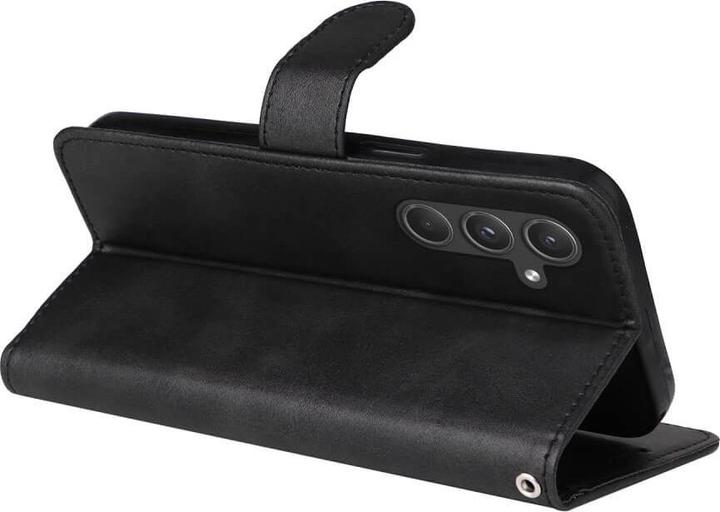 Produktbild Cover-Discount Galaxy A55 - Premium Handyhülle Etui schwarz (Samsung Galaxy A55)