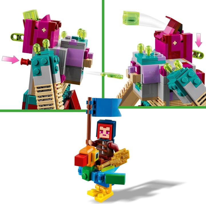 Image du produit LEGO 21257 L'épreuve de force avec le Dévoreur (21257, LEGO Minecraft)