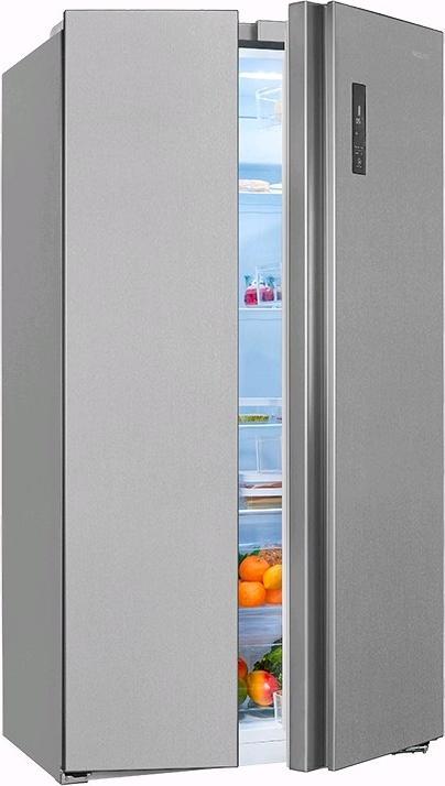 Produktbild Exquisit SBS560050D inoxlook Side by SideNo Frost, D (562 l)