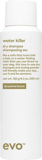 Evo Water Killer Dry Shampoo Brunette (200 ml, Trockenshampoo)