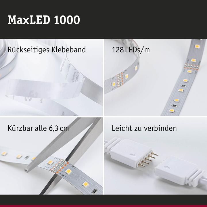 Image du produit Paulmann MaxLED 1000 Stripe (Blanc chaud, 250 cm, Intérieur)