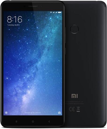 Produktbild Xiaomi Mi Max 2 (64 GB, Matte Black, 6.44", Hybrid Dual SIM, 12 Mpx, 4G)