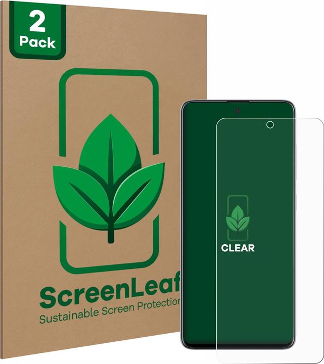 Image du produit ScreenLeaf Film de protection durable Protection d'écran Film clair transparent (2 pièce(s), Samsung Galaxy A51)