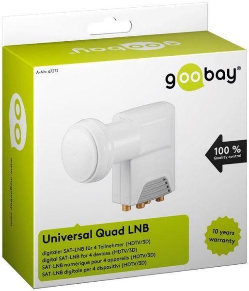 Actual product image Goobay Universal Quad (Quad LNB, 40mm)