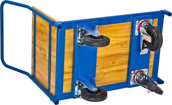 Produktbild ADB Transportwagen mit 1 Boden und 1 Holzbordwand (180 kg)