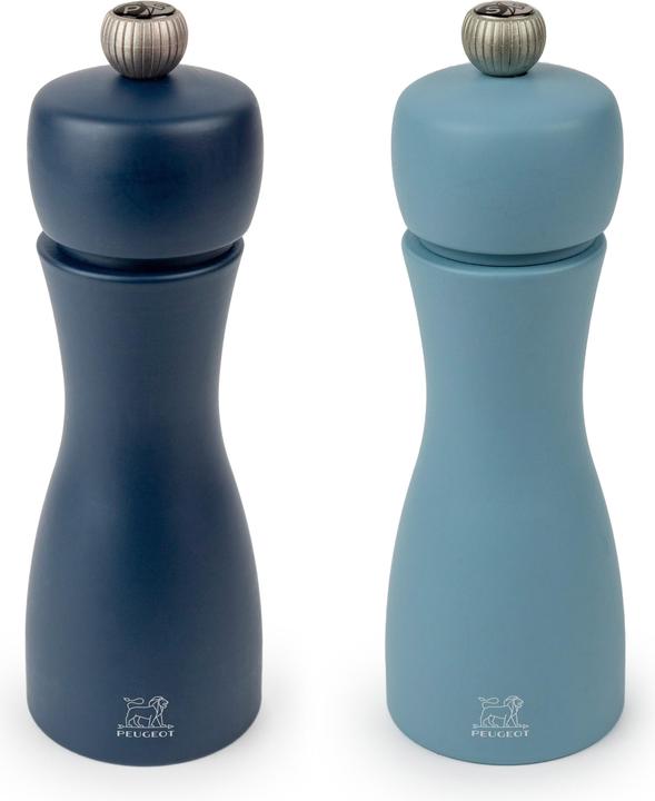 Productafbeelding Peugeot Pepermolen Zoutmolen TAHITI Duo Set 15 cm ELEMENTEN AIR (Peper, Zout)