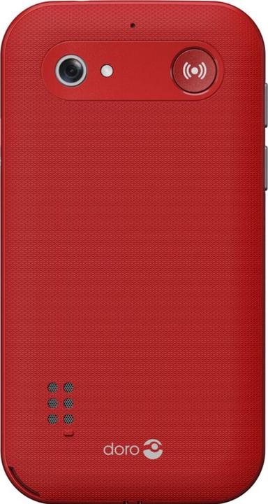 Actual product image Doro Leva L10, Bar, Single SIM, 6.1 cm (2.4"), 2 MP, 1150 mAh, Red (2.40", 2 Mpx, 4G)