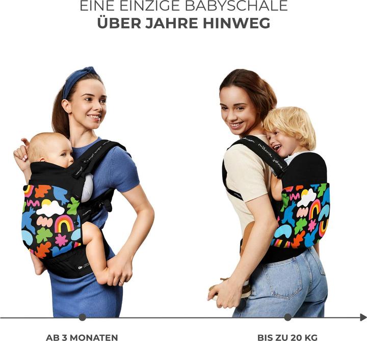 Produktbild KinderKraft Babytrage Huggy