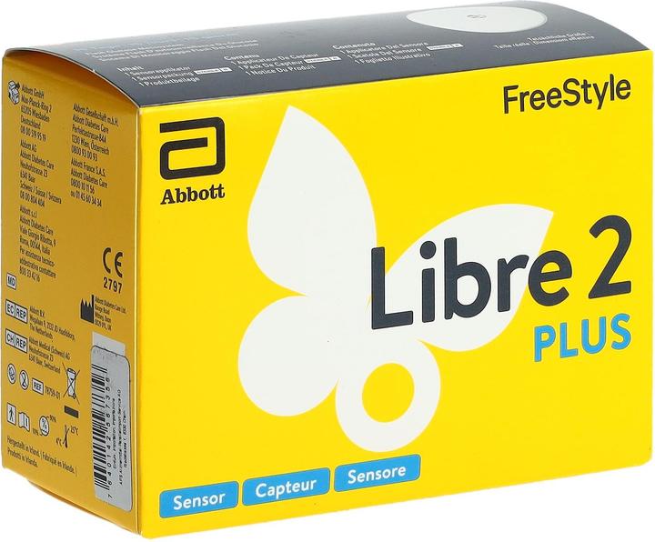 AMO ABBOTT (PI-APS) FREESTYLE Libre 2 Plus Sensor 15 T (Blutzuckermessgerät)