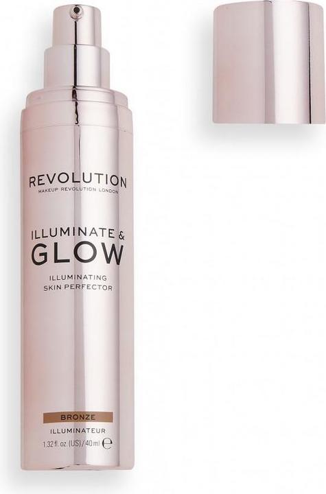 Actual product image Revolution Illuminate & Glow Liquid Highlighter Bronze (Bronze, Highlighter)