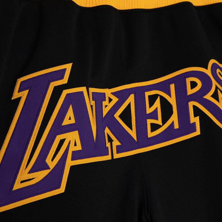 Actual product image Mitchell & Ness jogging los angeles lakers nba just don hardwood (M)