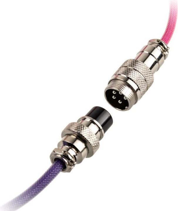 Image du produit Ducky Câble spiralé Premicord Joker, USB Type C vers Type A (1.80 m, USB 2.0)