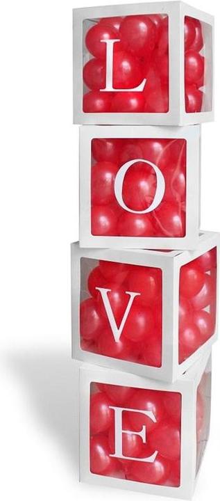 Produktbild GoDan Set Ballonboxen 30 cm 4-tlg (35 x 35 x 35 cm)