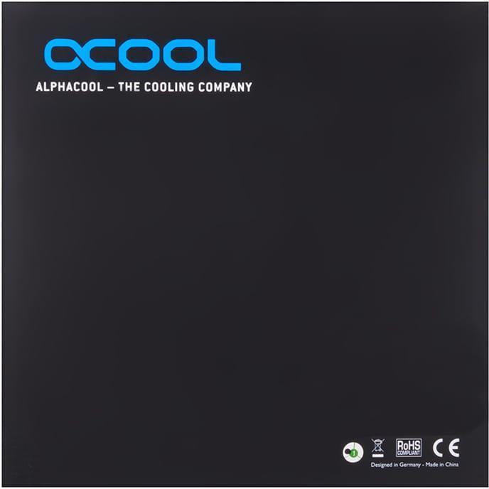Actual product image Alphacool Nova 1080 fan shroud 9x120mm - Black