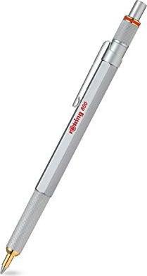 Produktbild Rotring Kugelschreiber 800 Silber, M-Schwarz Geschenkbox (Silber, Rot, 1 x)