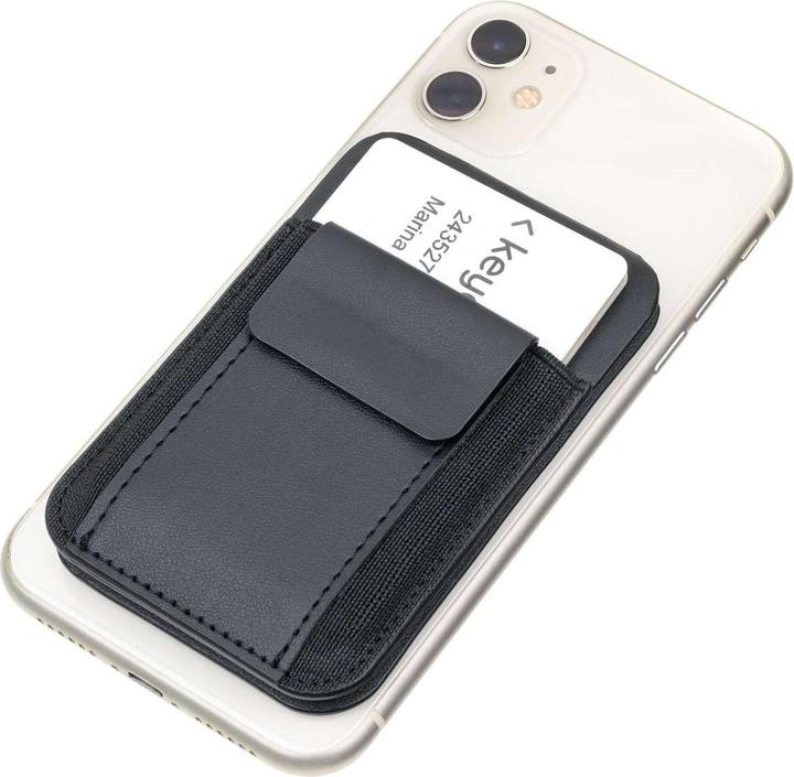 Actual product image Troika CASH CARDS KEY Kartenetui MagSafe, schwarz
