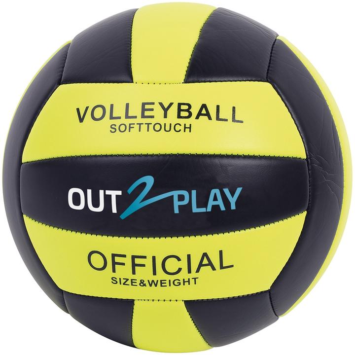 WDK Schwarz Genähter Volleyball 260g T5 Aufgeblasen – Out2play (5)