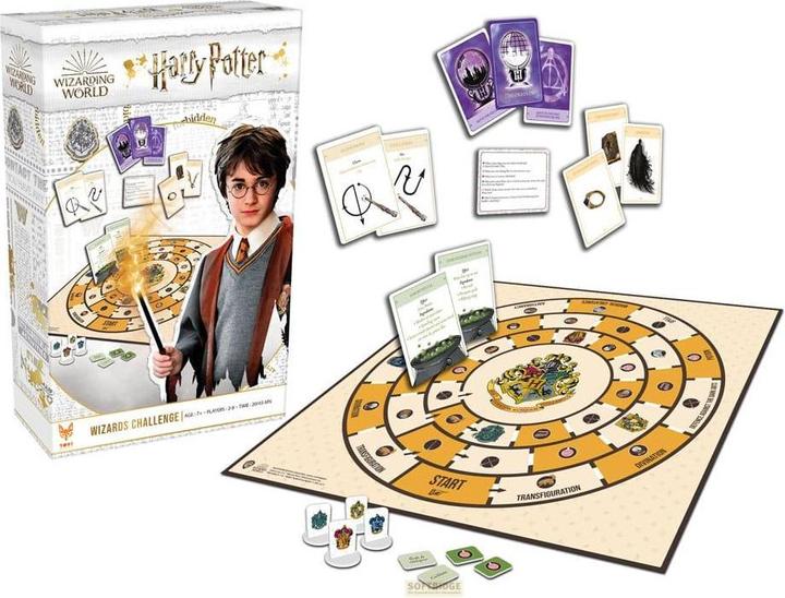 Produktbild Topi games Harry Potter Brettspiel Wizards Challenge *Englische Version* (Englisch)