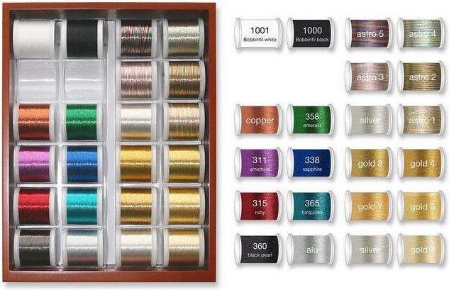 Produktbild Madeira Näh- und Stickgarn Metallic (200 m)
