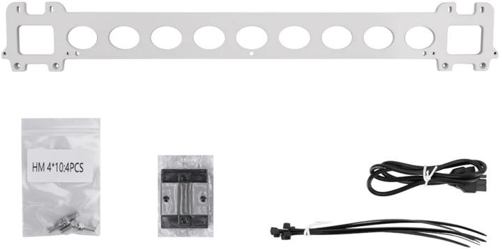 Actual product image Elegoo OrangeStorm Giga Dual Printhead Mounting Plate