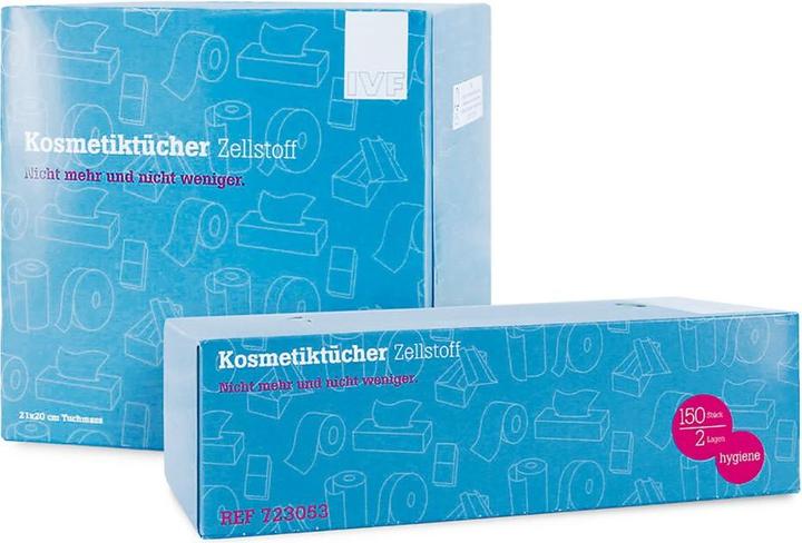 IVF Hartmann Kosmetiktücher Zellstoff 2 lagig