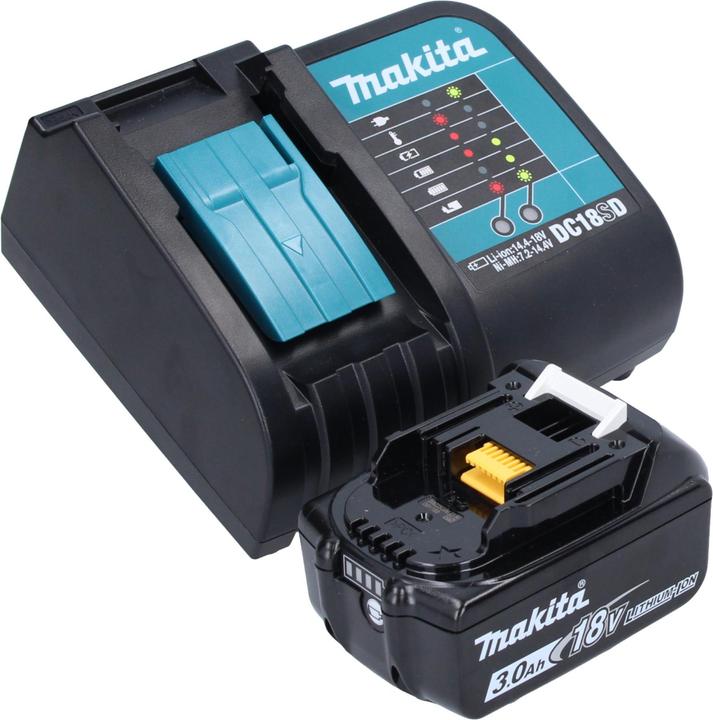 Produktbild Makita DTD 172 SF1J-R Akku Schlagschrauber 18 V 180 Nm 1/4" Brushless + 1x Akku 3,0 Ah + Ladegerät (Akkubetrieb)