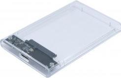 Actual product image Générique USB 3.0 SATA Harddisk enclosure,Transparent Version