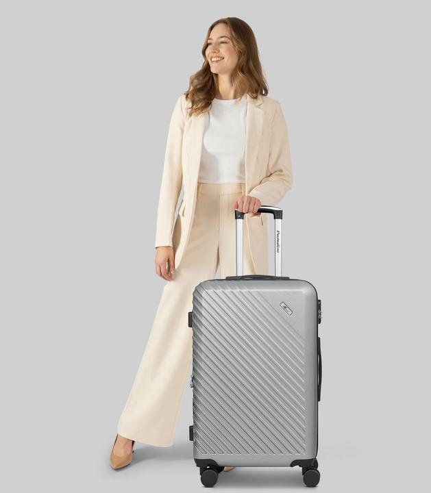 Actual product image Check.In Paradise 2.0 4 Rollen Trolley M 68 cm mit Dehnfalte (74 l, L (90 - 115l))
