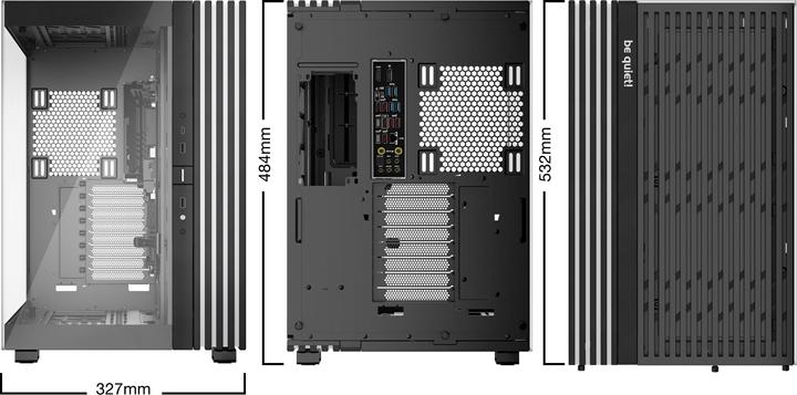 Actual product image be quiet! Light Base 900DX (mATX, ATX, E-ATX, Mini-ATX, XL-ATX)