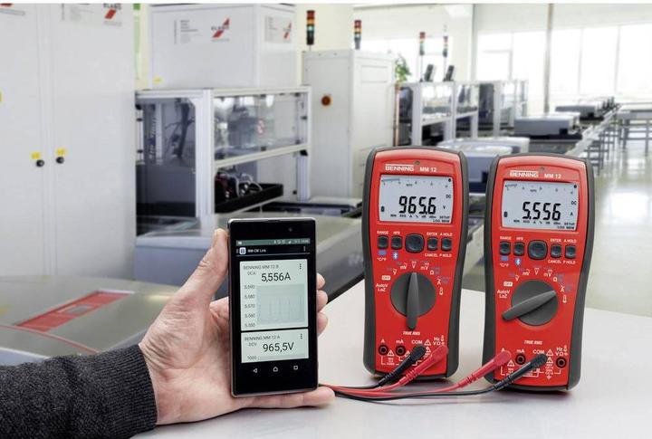 Actual product image Benning Hand multimeter digital MM 12 (CAT IV 600V, CAT III 1000V)