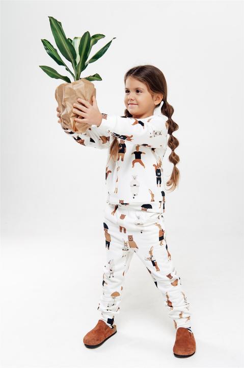 Actual product image Hebe Warme Hose mit Tierdruck (80)
