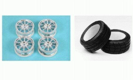 Immagine prodotto Tamiya pneumatico a 10 razze Mesh Slick (2)