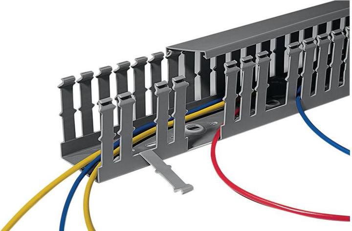 Produktbild HellermannTyton CABLE TRUNKING T1 15/40/7,5MM (Kabelkanal, 200 cm)