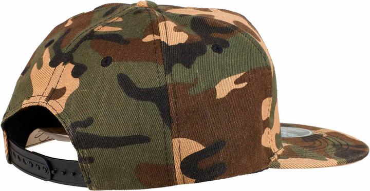 Actual product image Ju-Sports Snap Five Logo Cap 3D camo