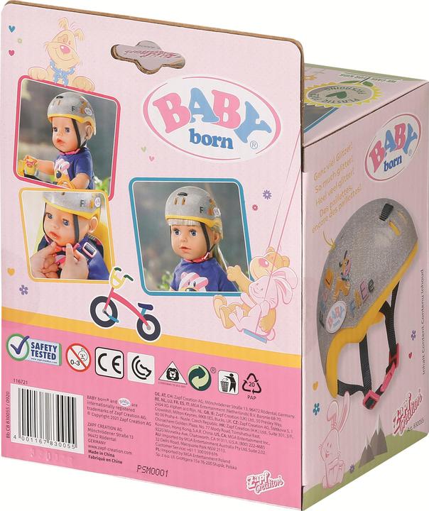 Produktbild Zapf Creation Baby born Fahrradhelm
