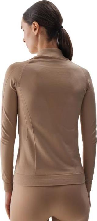 Actual product image 4F Koszulka termoaktywna damska F156 jasny brąz 4FWAW24USEAF156 82S M/L (M, L)