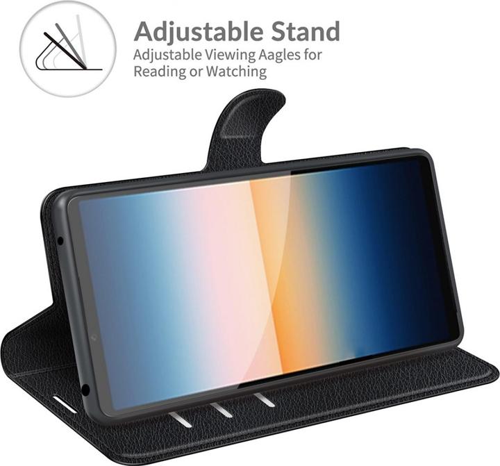 Image du produit Screenguard Housse cuir Sony Xperia 10 III Leather Guard (Sony Xperia 10 III)