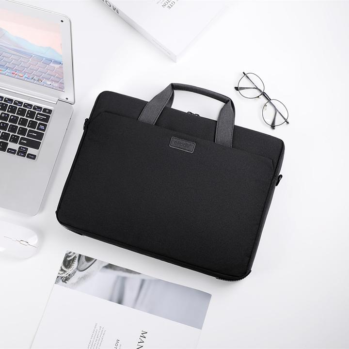 Image du produit Okade Sacoche pour MacBook / ordinateur portable, 15.6 pouces, T64, noir (15.60")