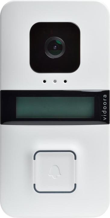 Actual product image Grothe vidoora VD 720-W ws WLAN door station white anthracite (Wi-Fi)