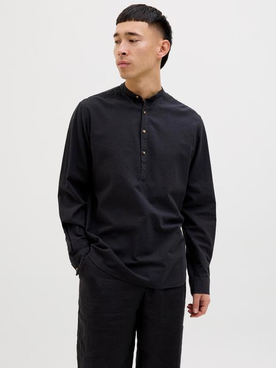 Produktbild Jack & Jones Jjesummer Half Placket Shirt Ls Sn (M)