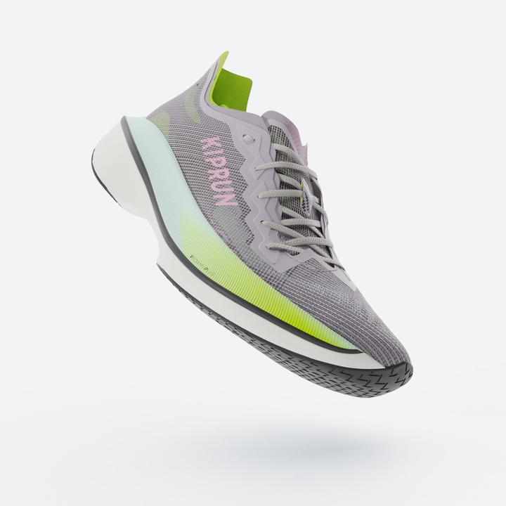 Produktbild Kiprun Laufschuhe Damen mit Carbonplatte - KD900X LD2 lila/gelb (42)