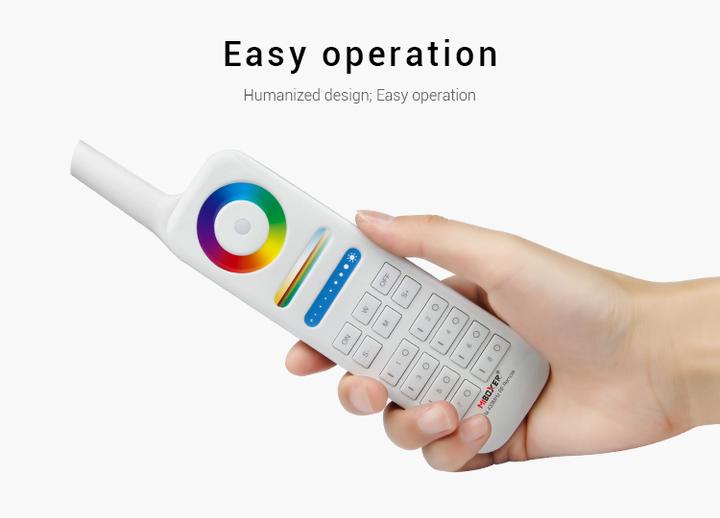 Produktbild Milight 433MHz 8-Zonen Fernbedienung RGB+KW/WW (RGBCCT)
