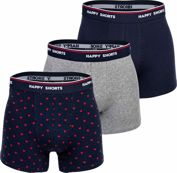Immagine prodotto Happy shorts Boxer Casual Vestibilità comoda (XL, confezione da 3)