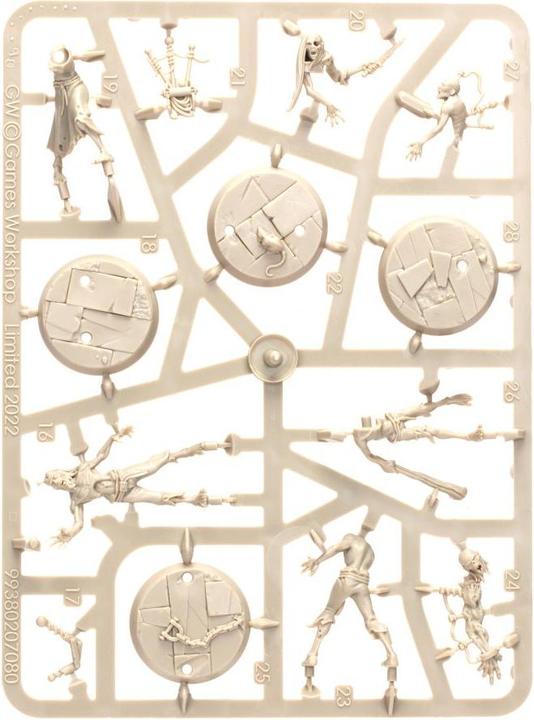 Actual product image Warhammer Fantasy Harrowdeep - The Exiled Dead (Plastic)