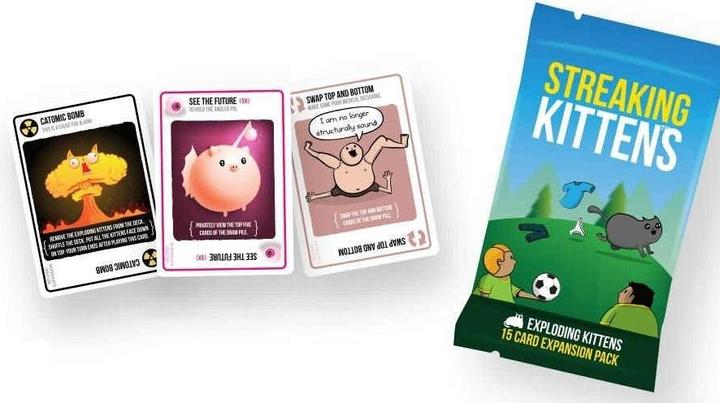 Actual product image Exploding Kittens Streaking Kittens