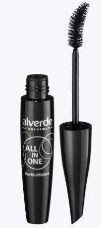 Produktbild dm alverde Wimperntusche Mascara All in One 010 Schwarz (Schwarz)